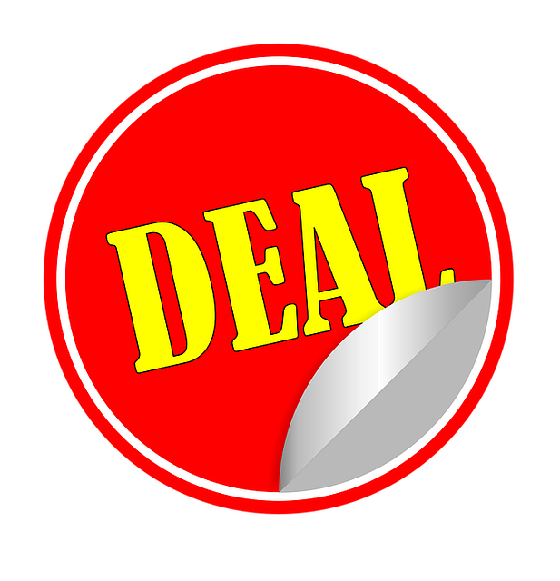 Nápis Deal